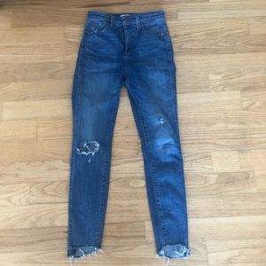 Madewell Curvy High-Rise Skinny Jeans